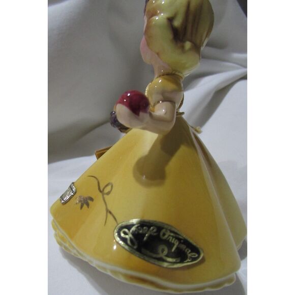 Josef originals November Harvest birthday girl vintage fruit basket signed Japan - Picture 2 of 8